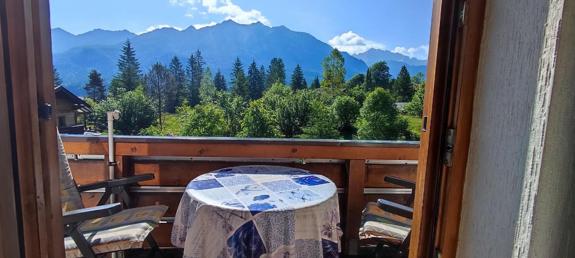 Ferienwohnung Soiernblick Kruen Baernbichl Luaran gambar
